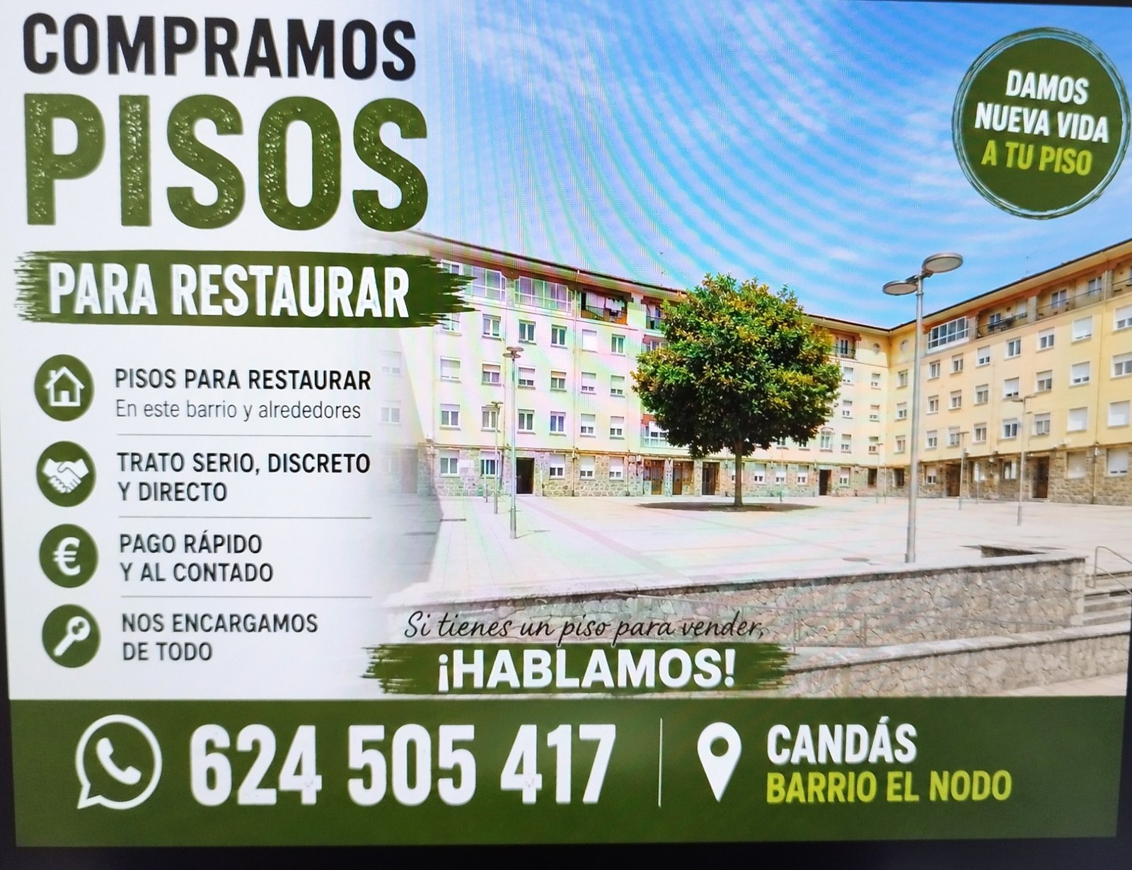 Compramos pisos para restaurar en Candás · Reformismo